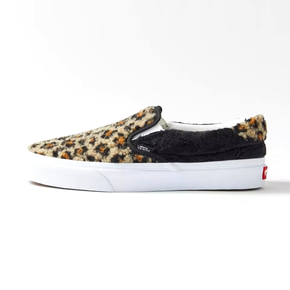 Vans Sherpa Slip On 59 Shoe Brown Multi Leopard Women's 7 Men's 5.5 - Picture 2 of 4